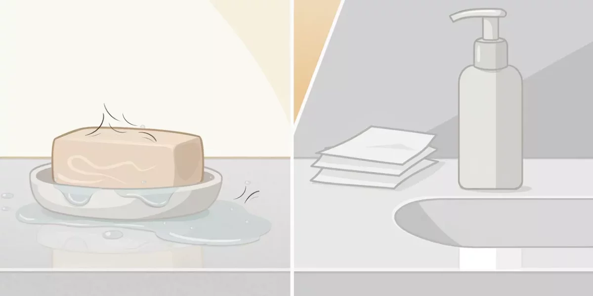 Which is easier for hygiene?